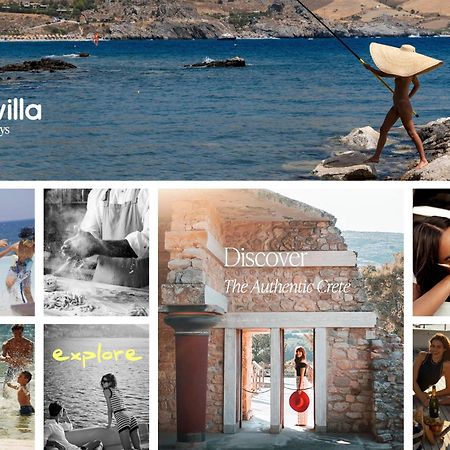Asi Gonia Eumelia Iconic Villa, With Heated Pool & Whirlpool, By Thinkvilla מראה חיצוני תמונה