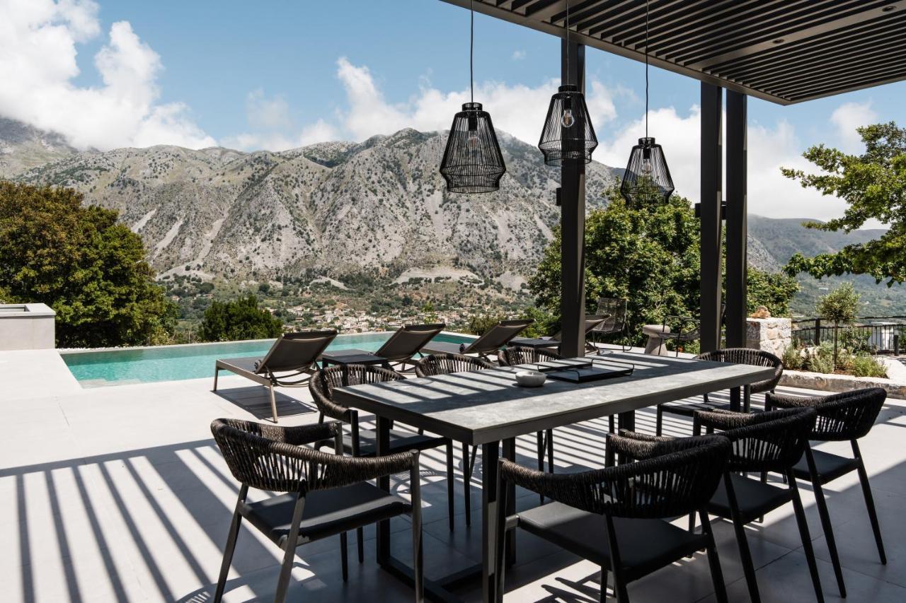 Asi Gonia Eumelia Iconic Villa, With Heated Pool & Whirlpool, By Thinkvilla מראה חיצוני תמונה